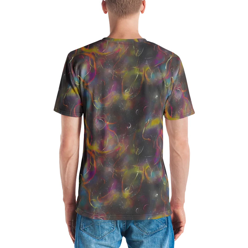 Chromalush on Men's Crew Neck T-Shirt — Back