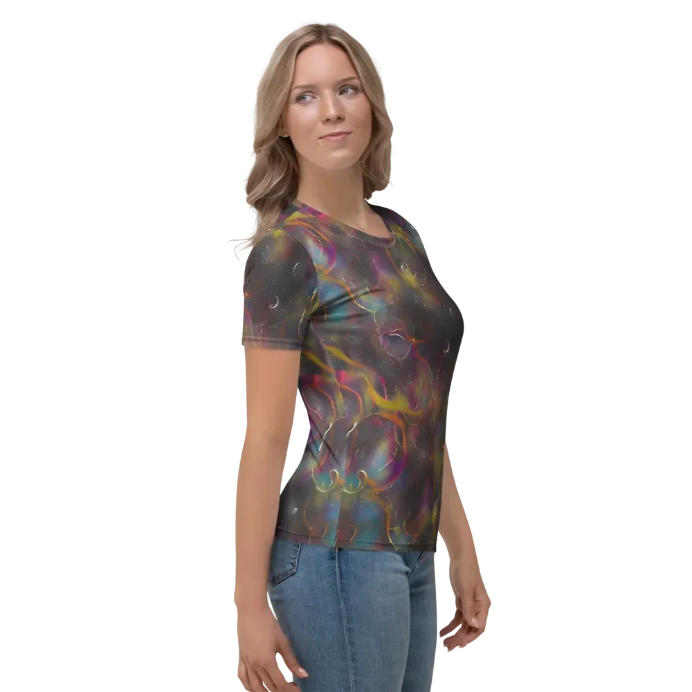 Chromalush on Women's Crew Neck T-Shirt — Right