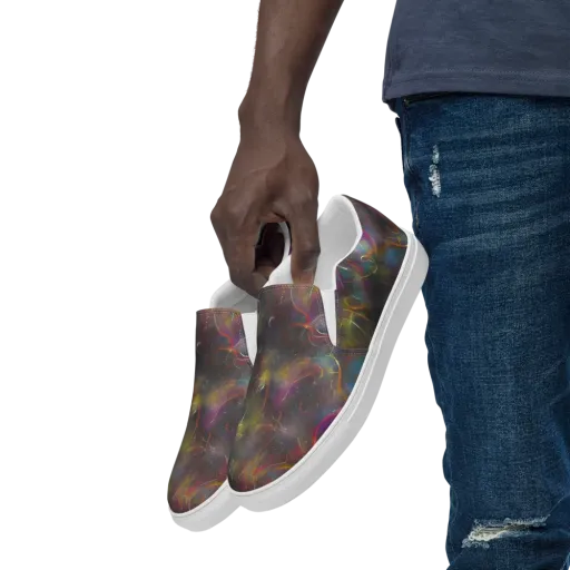 Chromalush on a Men's Slip-On Canvas Shoes