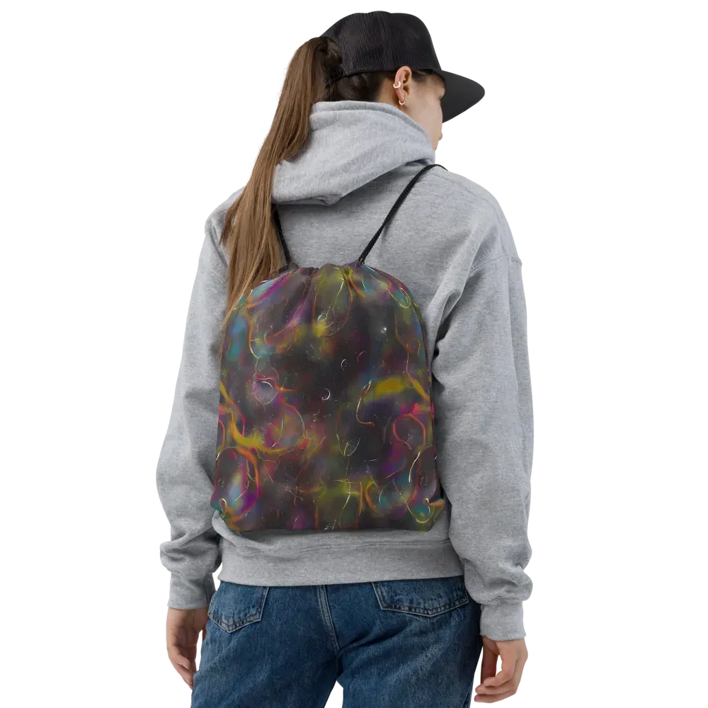 Chromalush on Drawstring Bag — Front