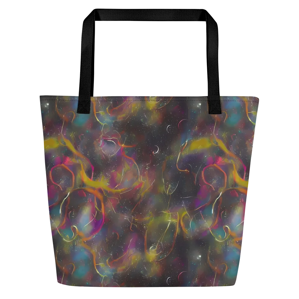 Chromalush on Large Tote Bag W/ Pocket — Front