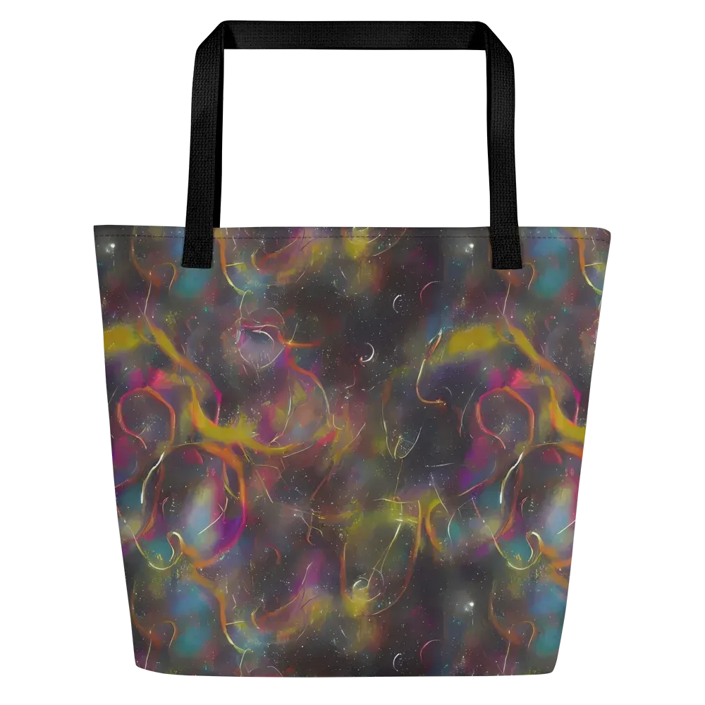 Chromalush on Large Tote Bag W/ Pocket — Front