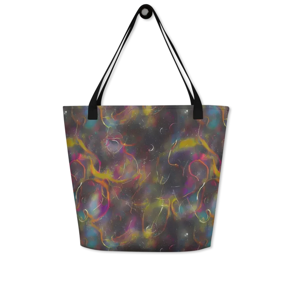 Chromalush on Large Tote Bag W/ Pocket — Front