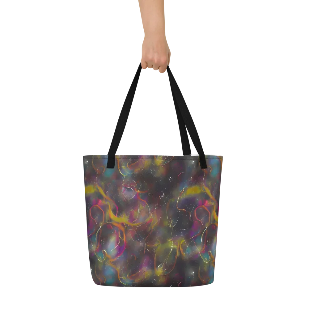 Chromalush on Large Tote Bag W/ Pocket — Front