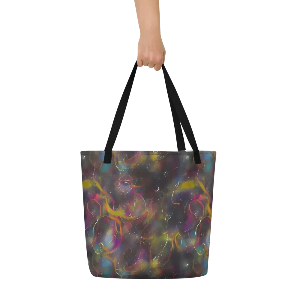 Chromalush on Large Tote Bag W/ Pocket — Front