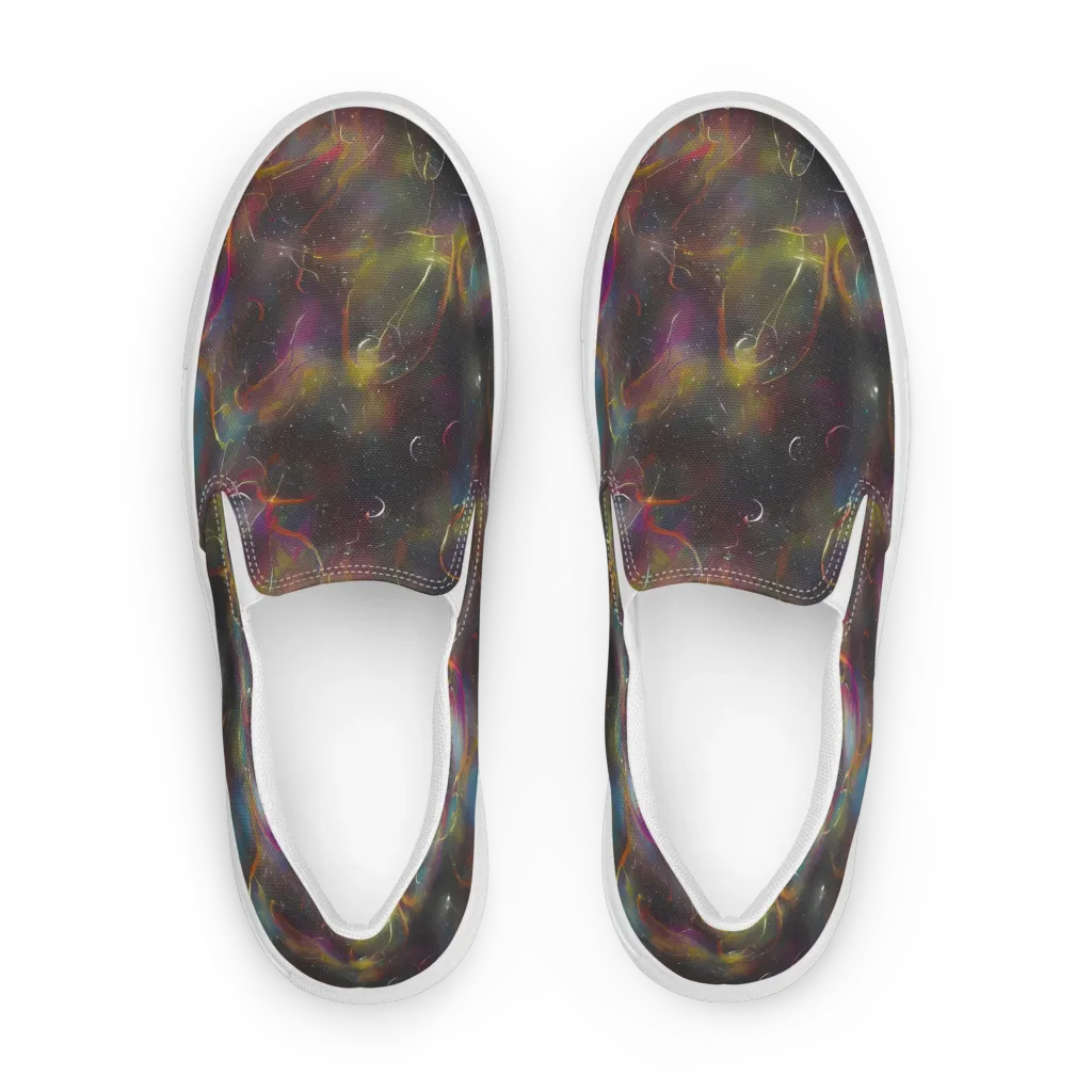 Chromalush on Women's Slip-On Canvas Shoes — Front