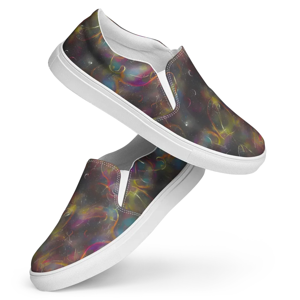 Chromalush on Women's Slip-On Canvas Shoes — Front