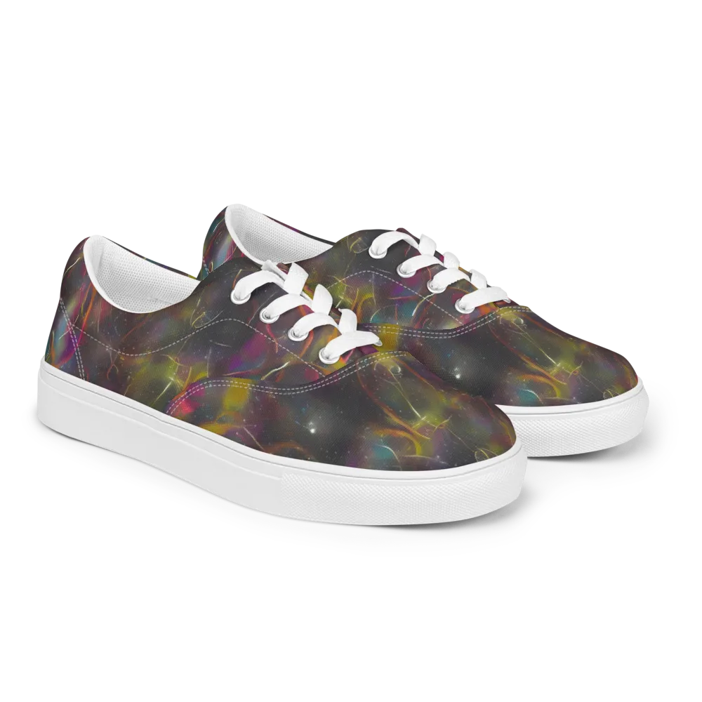Chromalush on Men's Lace-Up Canvas Shoes — Right Front