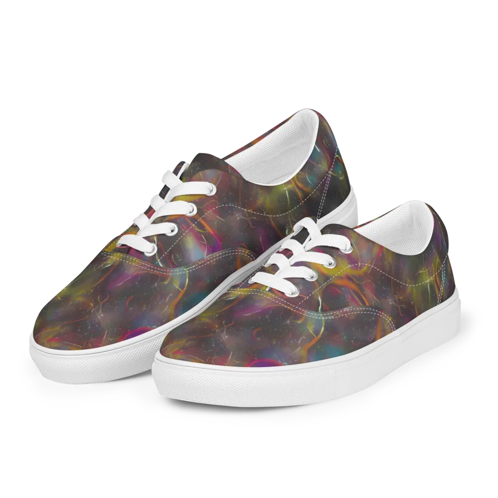 Chromalush on Men's Lace-Up Canvas Shoes — Left Front