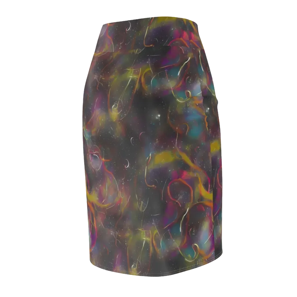 Chromalush on Pencil Skirt — Back Side