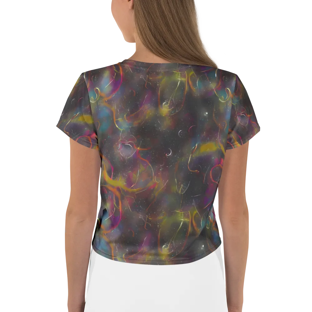 Chromalush on Crop Tee — Back