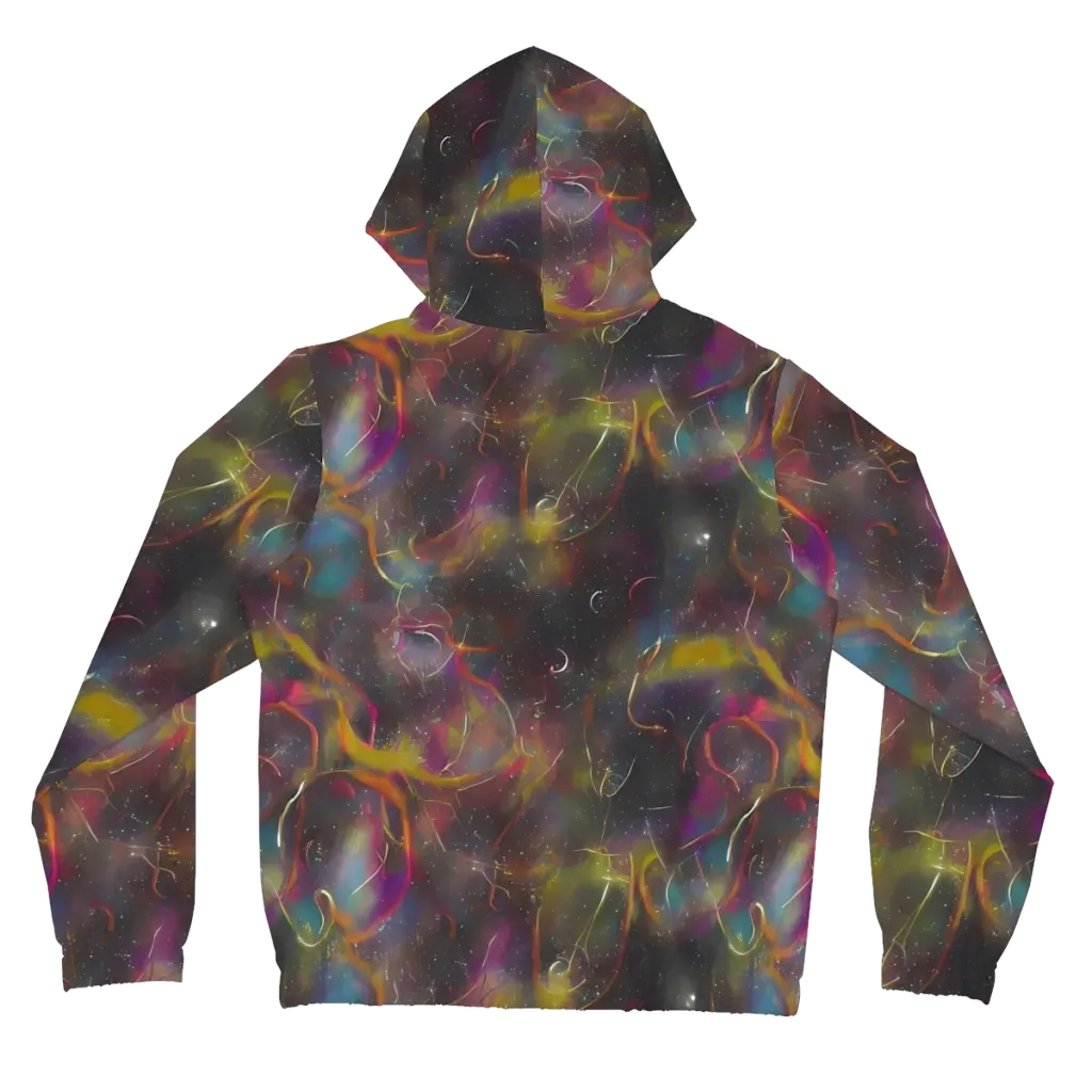 Chromalush on Women's Full-Zip Hoodie — Back