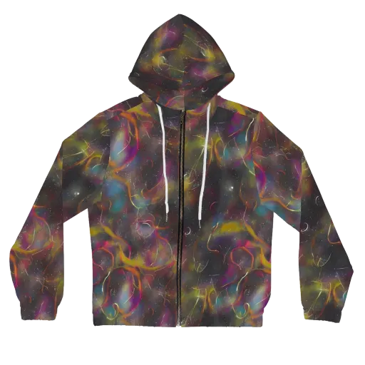 Chromalush on a Women's Full-Zip Hoodie