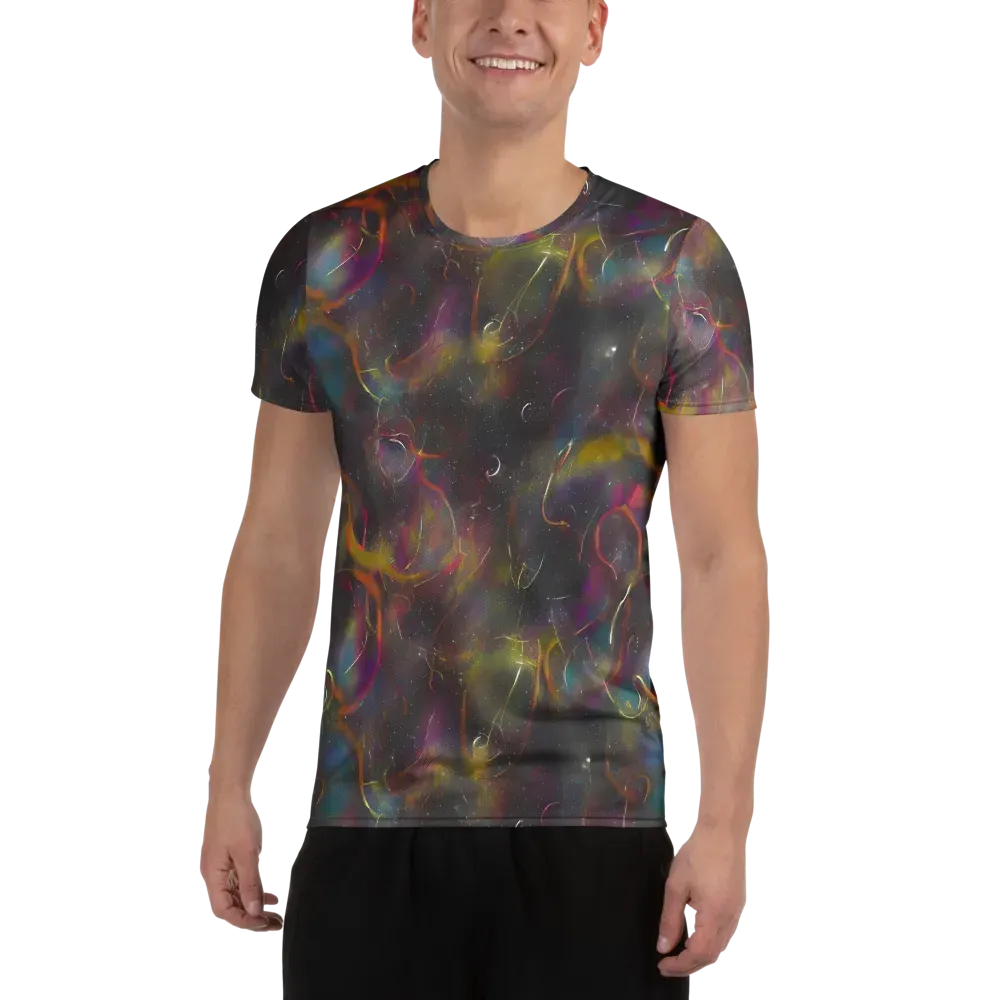 Chromalush on Men's Athletic T-Shirt — Front