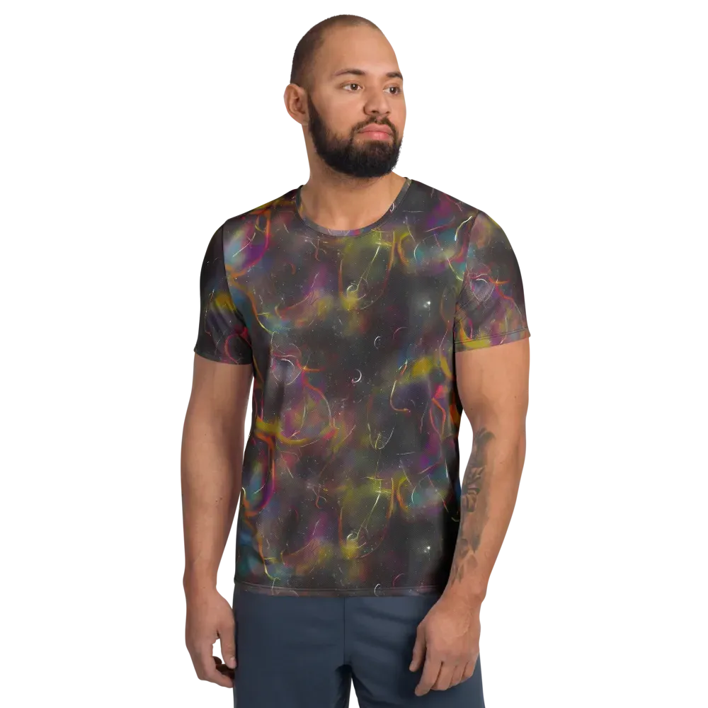 Chromalush on Men's Athletic T-Shirt — Front