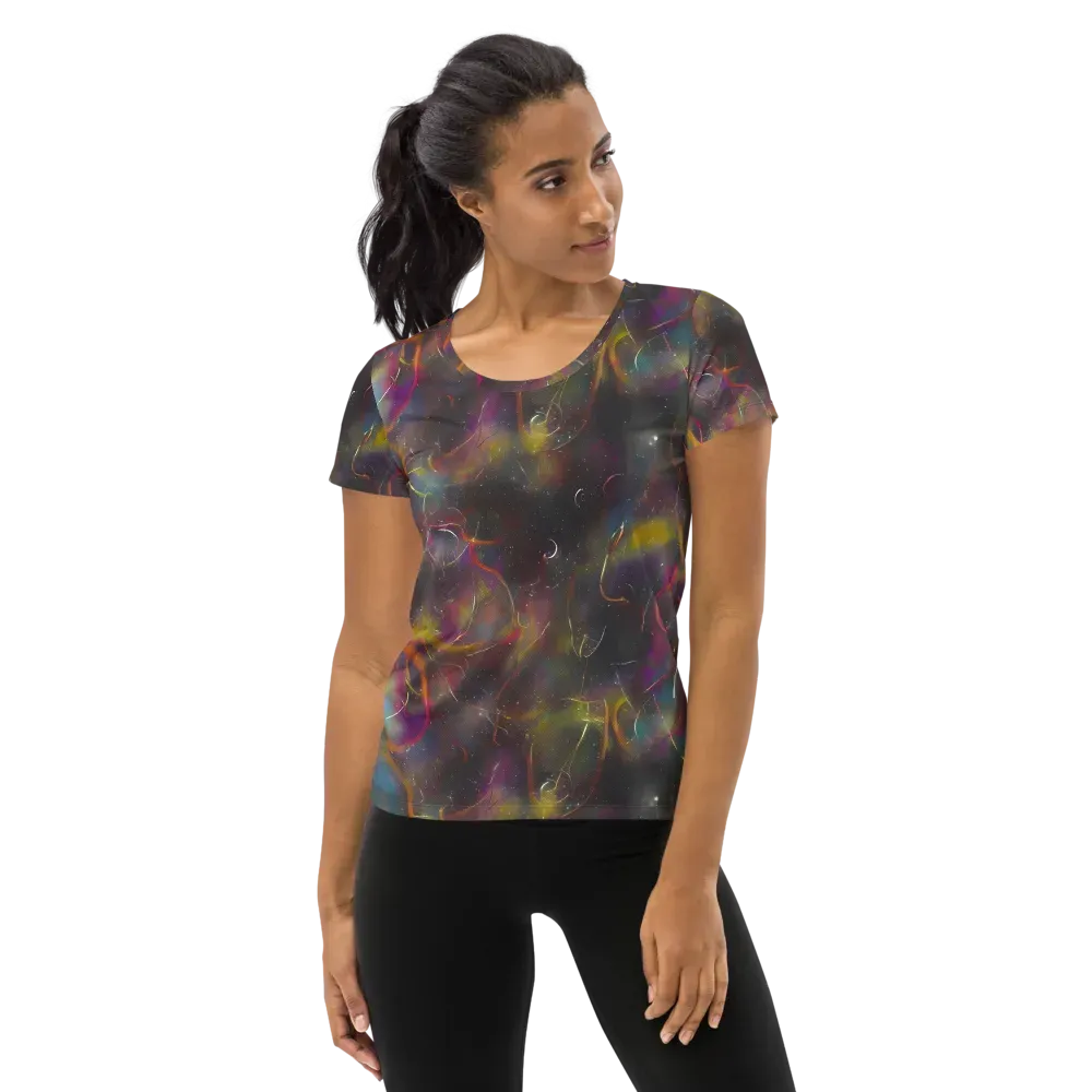 Chromalush on Women's Athletic T-Shirt — Front