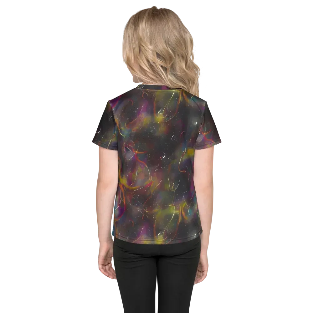 Chromalush on Kids Crew Neck T-Shirt — Back