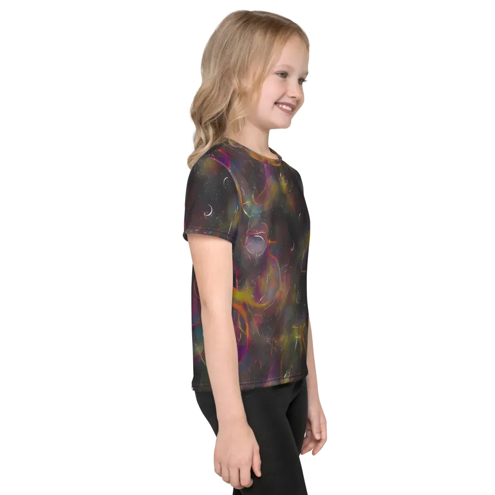 Chromalush on Kids Crew Neck T-Shirt — Right