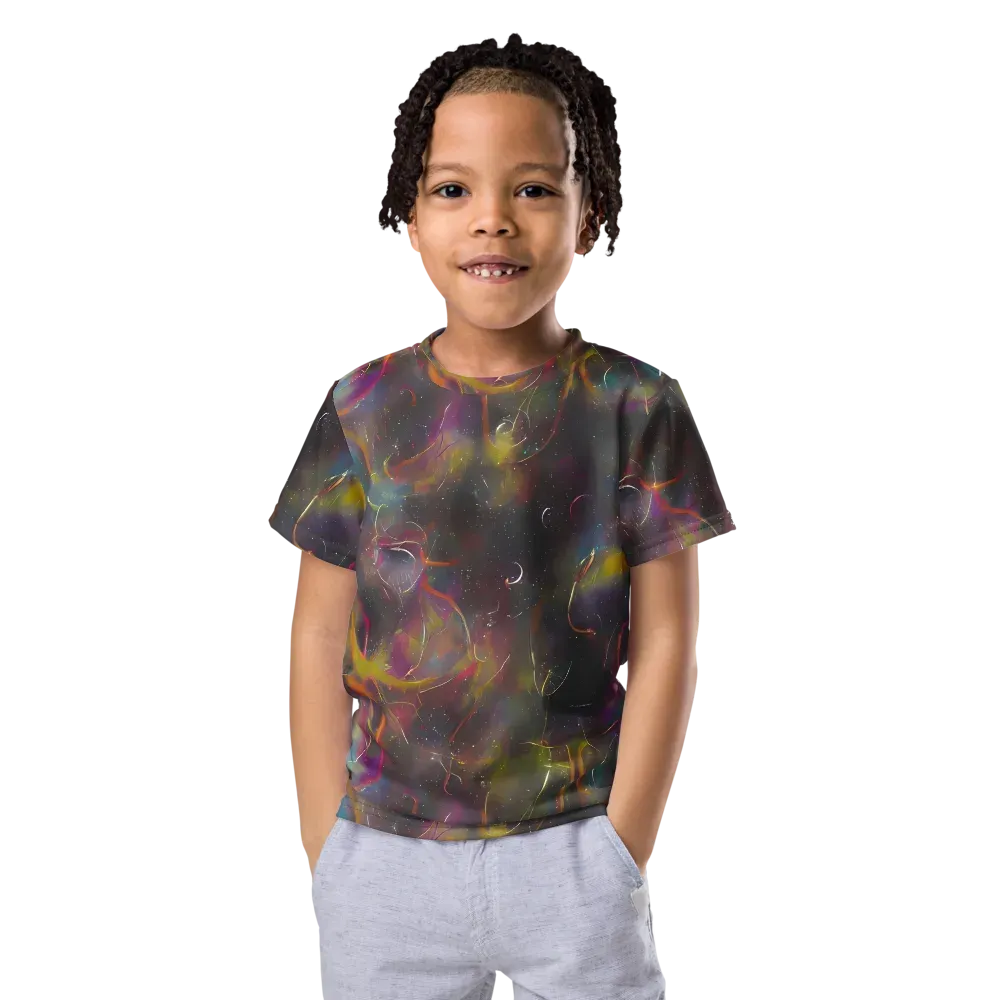Chromalush on Kids Crew Neck T-Shirt — Front