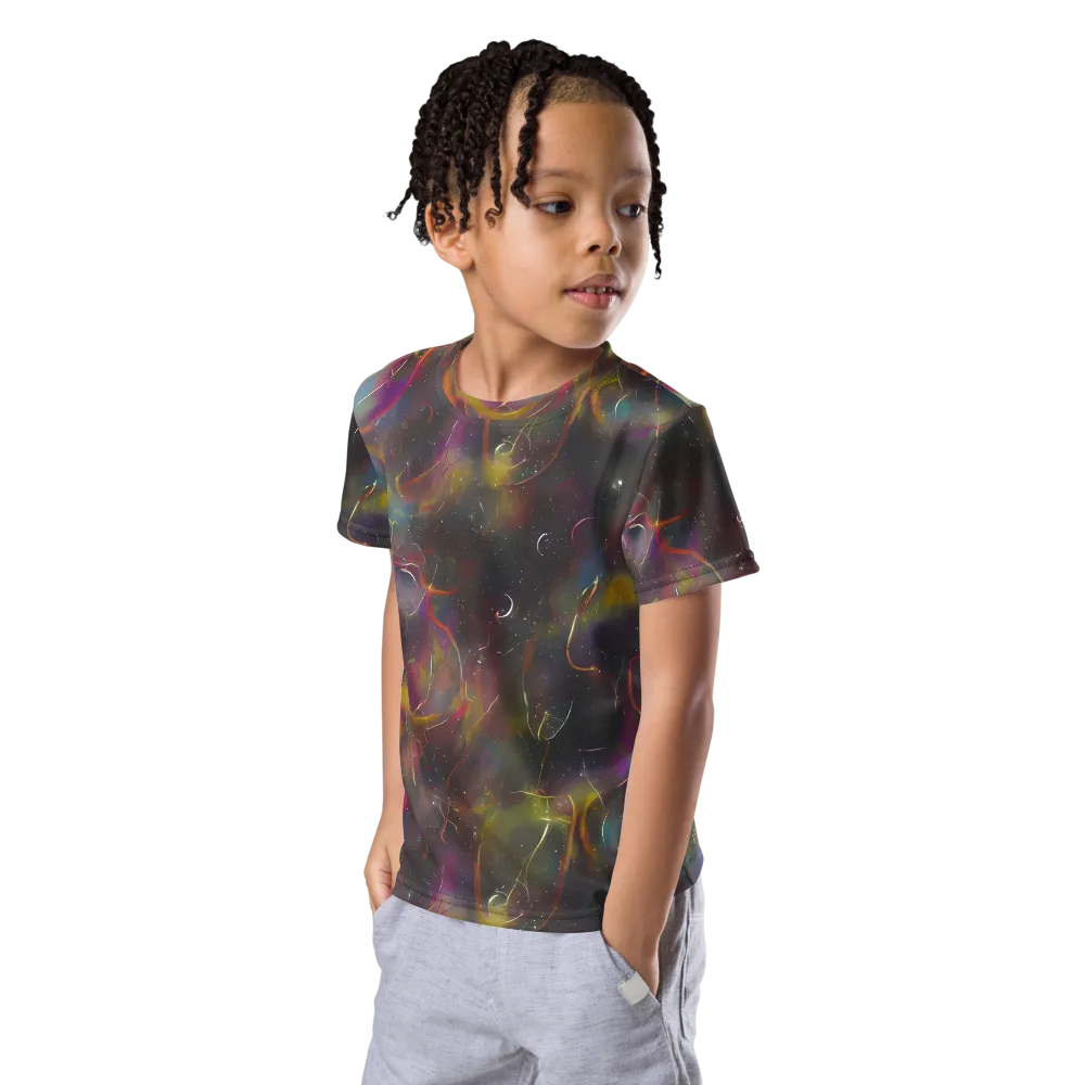 Chromalush on Kids Crew Neck T-Shirt — Left Front