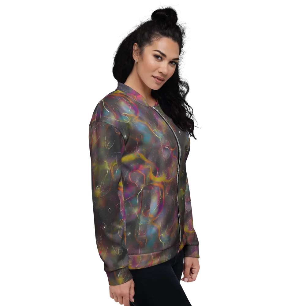 Chromalush on Bomber Jacket — Right