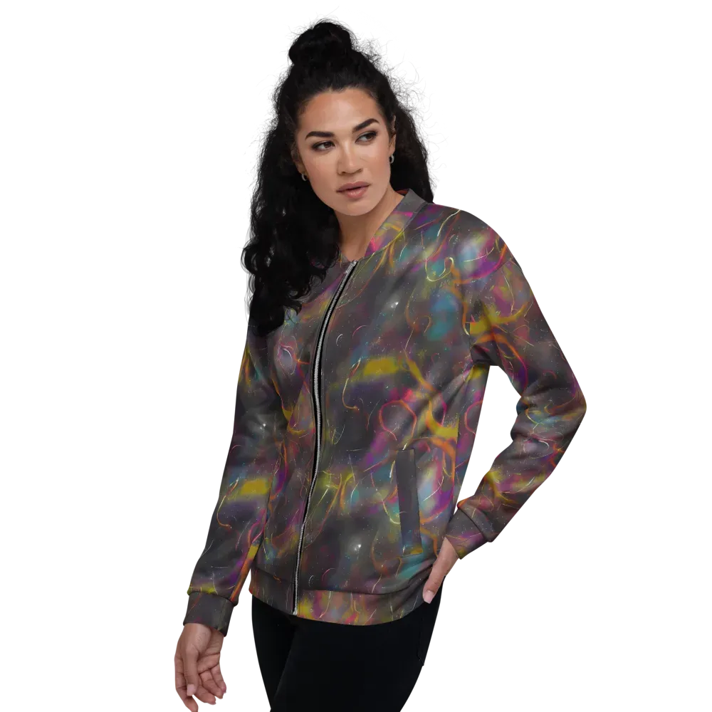 Chromalush on Bomber Jacket — Left