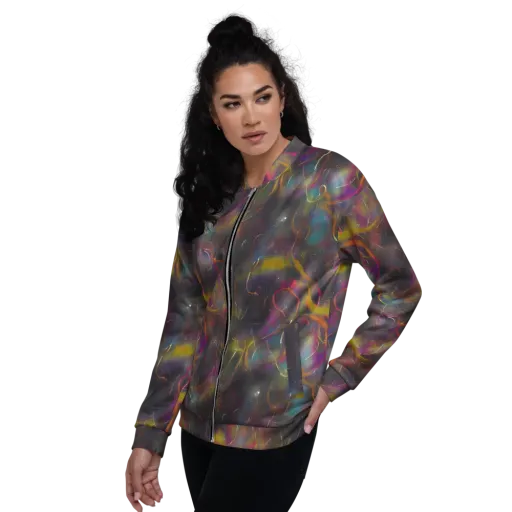 Chromalush on a Bomber Jacket