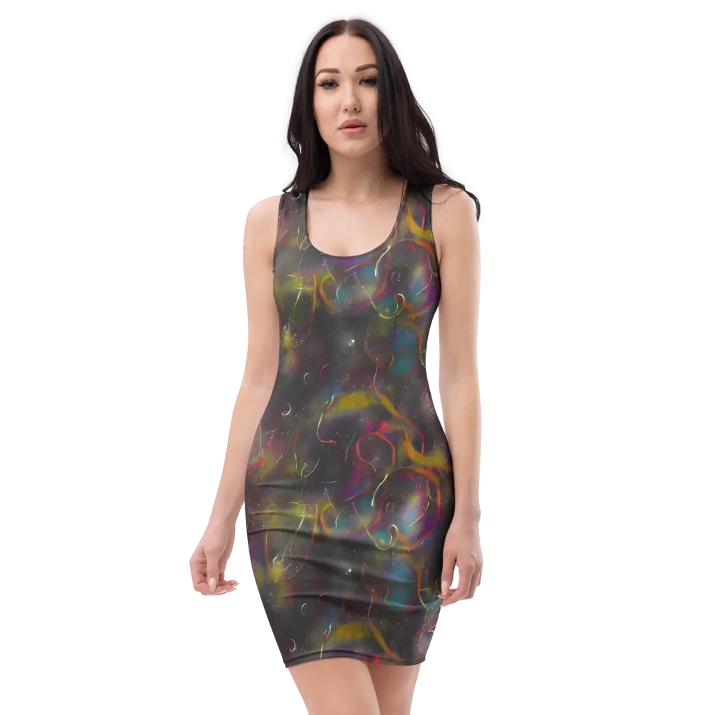 Chromalush on Bodycon Dress — Front