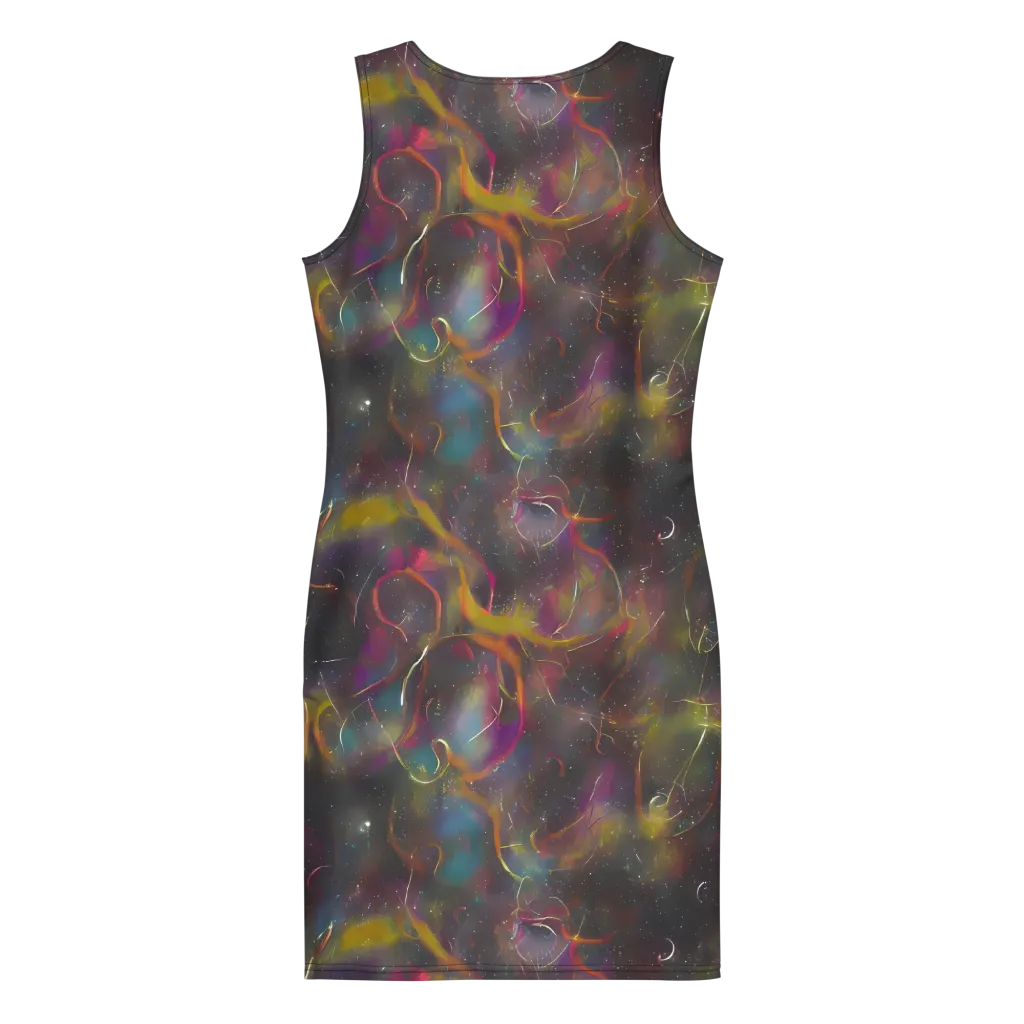 Chromalush on Bodycon Dress — Back