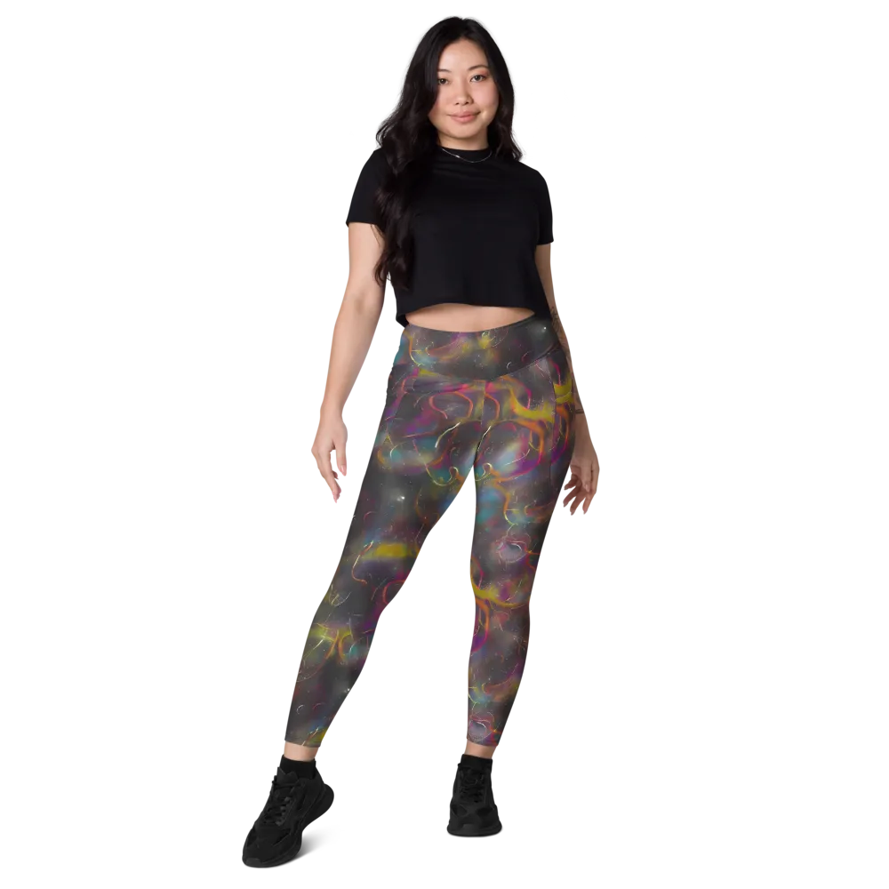 Chromalush on Leggings with Pockets — Front