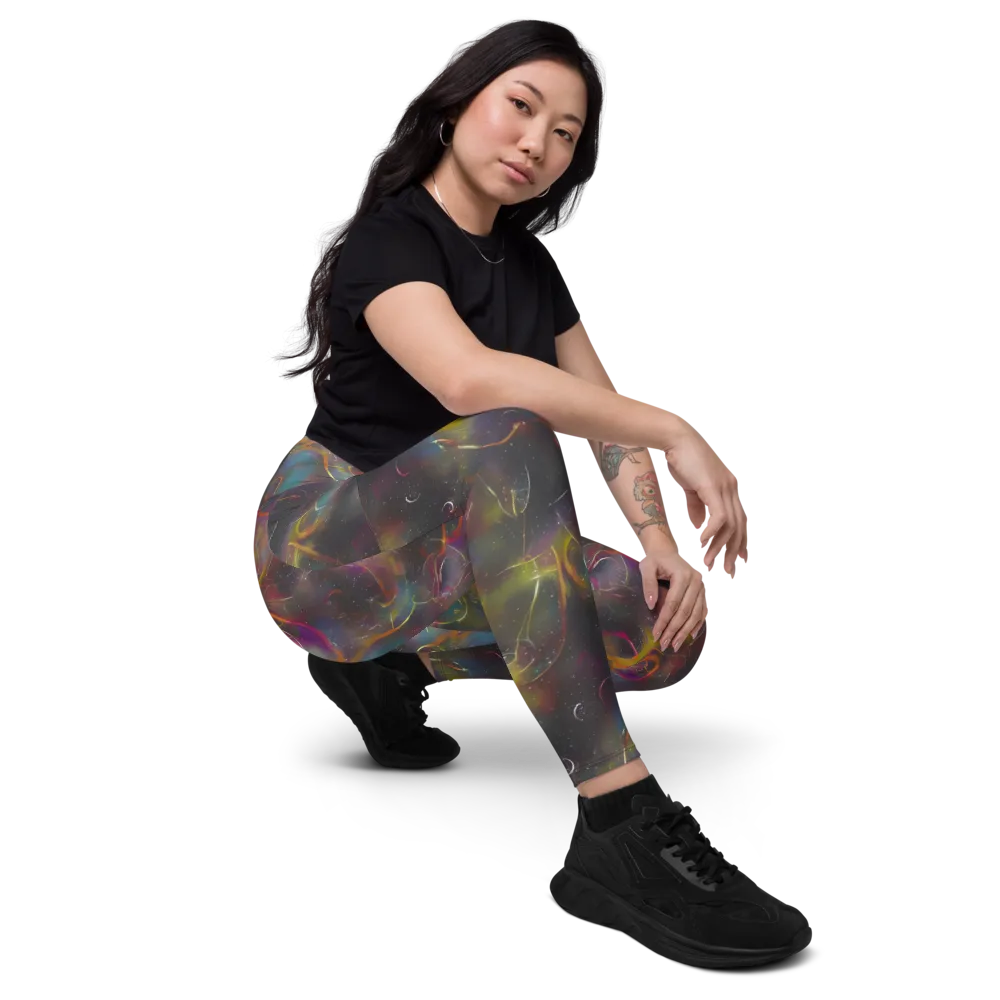 Chromalush on Leggings with Pockets — Right Front