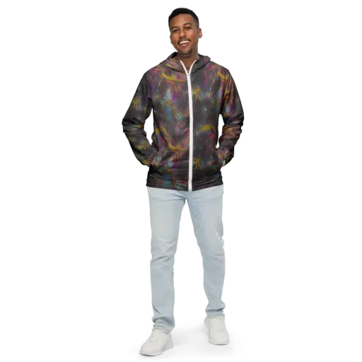 Chromalush on a Men's Windbreaker