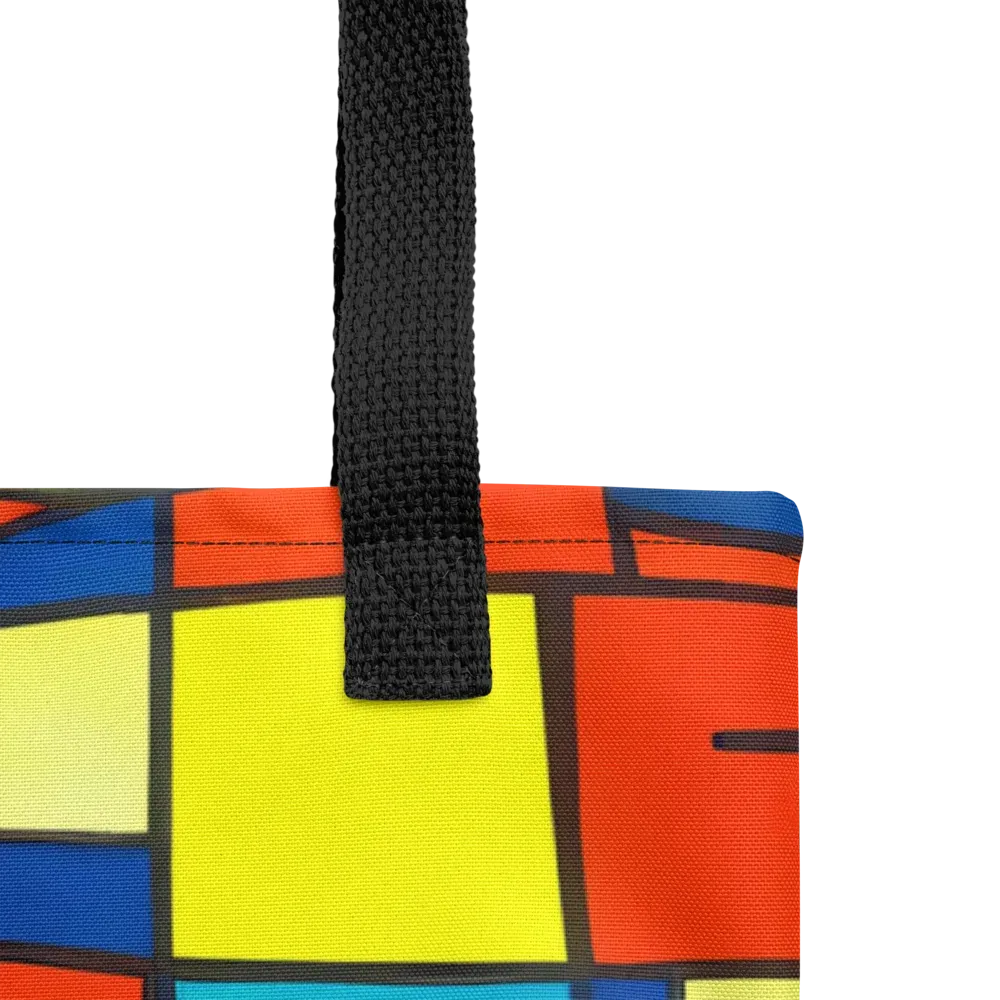Neon Fractals on Tote Bag — Product details