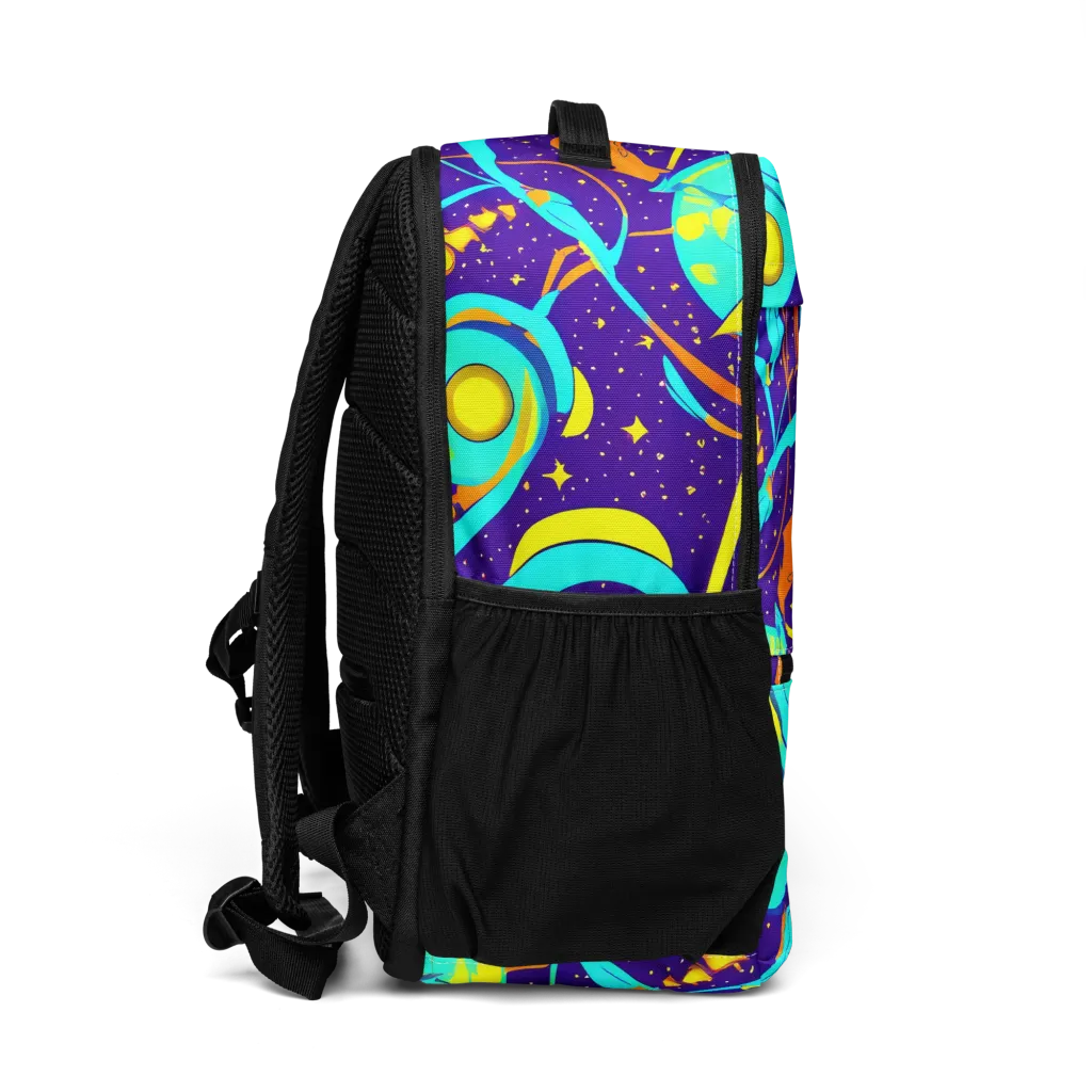 Stellar Swirl on Utility Backpack — Right