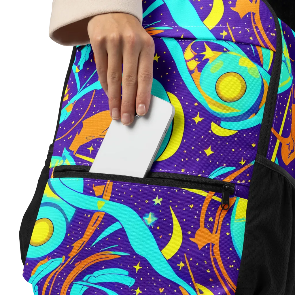 Stellar Swirl on Utility Backpack — Product details
