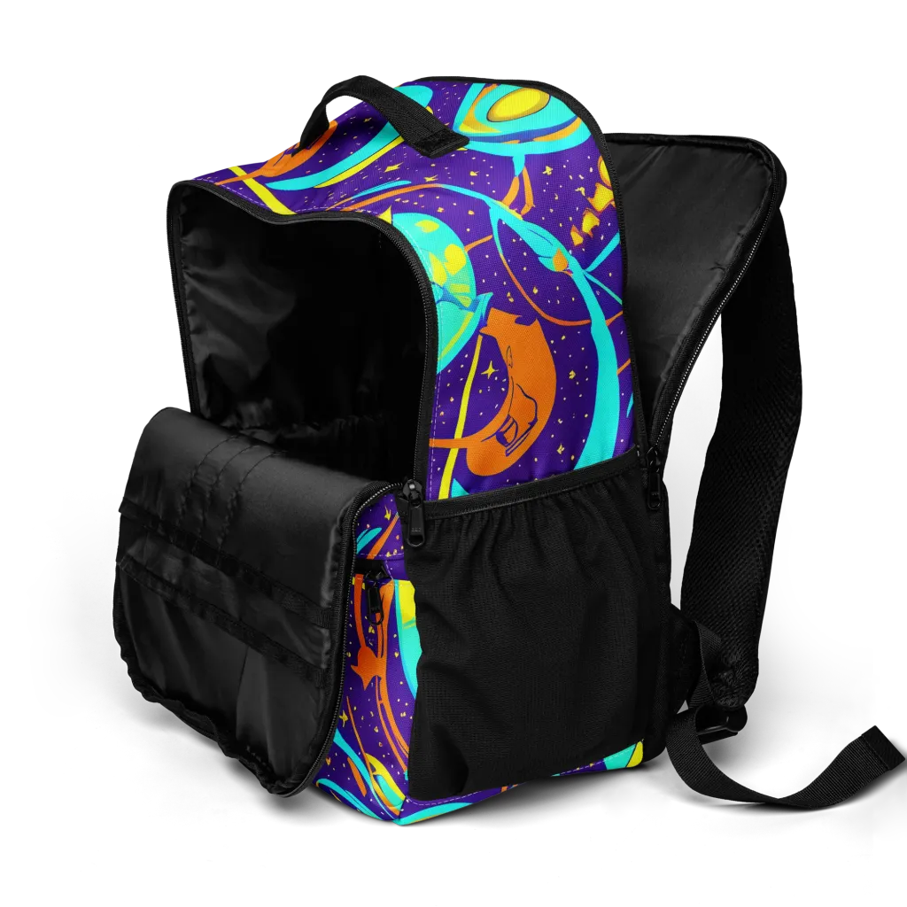 Stellar Swirl on Utility Backpack — Product details 2