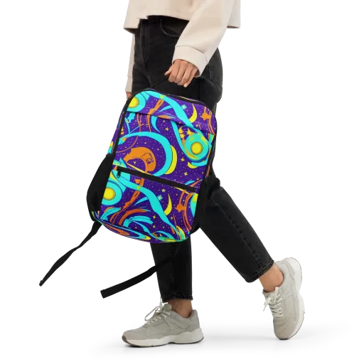 Stellar Swirl on a Utility Backpack
