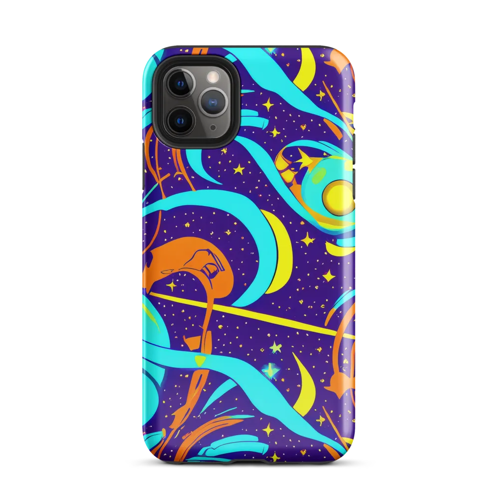 Stellar Swirl on Tough Case for iPhone® — Front