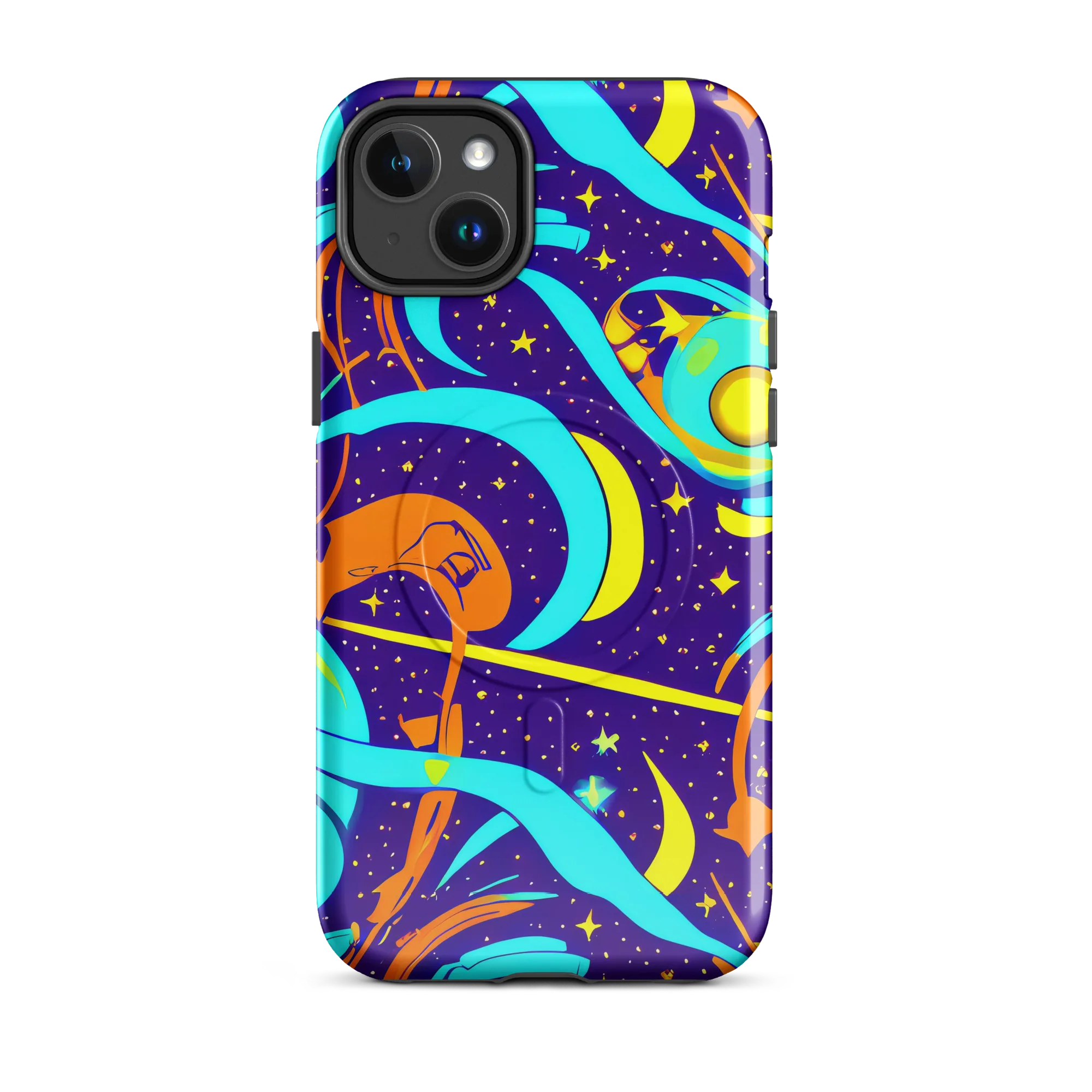 Stellar Swirl on MagSafe Tough Case for iPhone® — Front