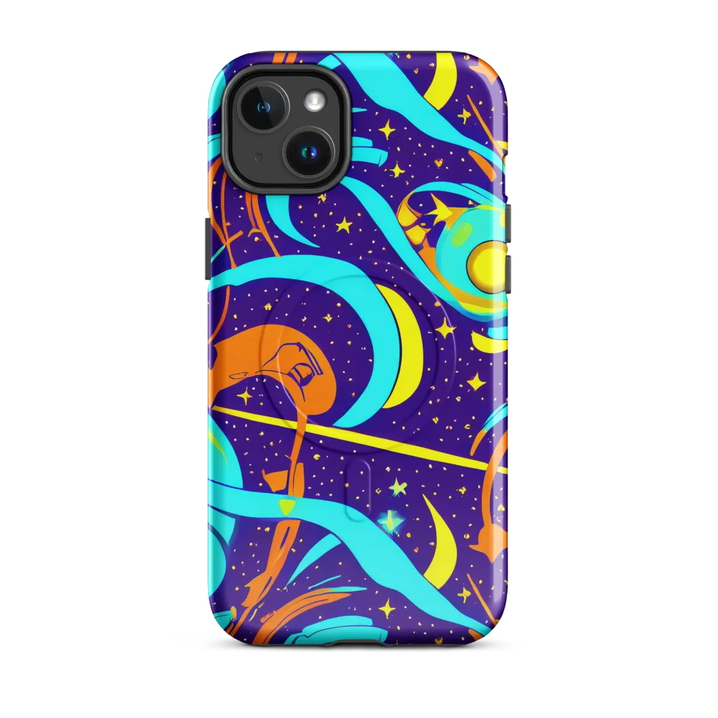 Stellar Swirl on MagSafe Tough Case for iPhone® — Front