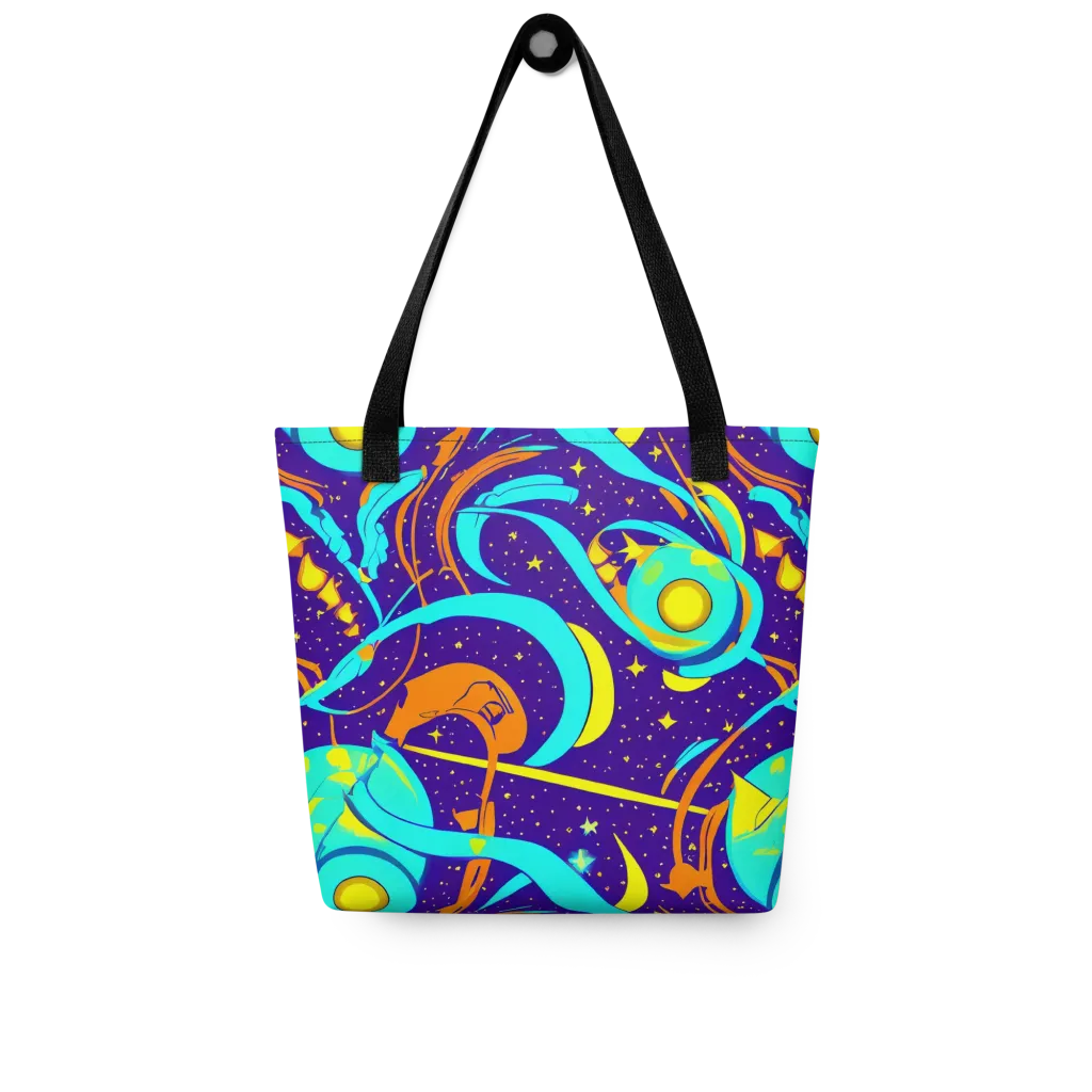Stellar Swirl on Tote Bag — Front