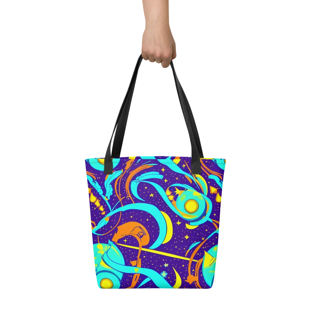 Stellar Swirl on Tote Bag — Front