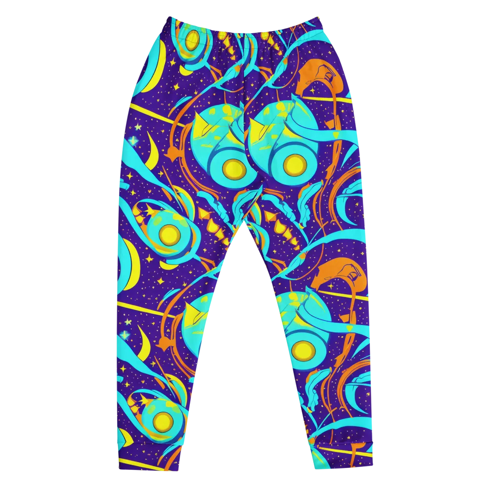 Stellar Swirl on Men's Joggers — Front