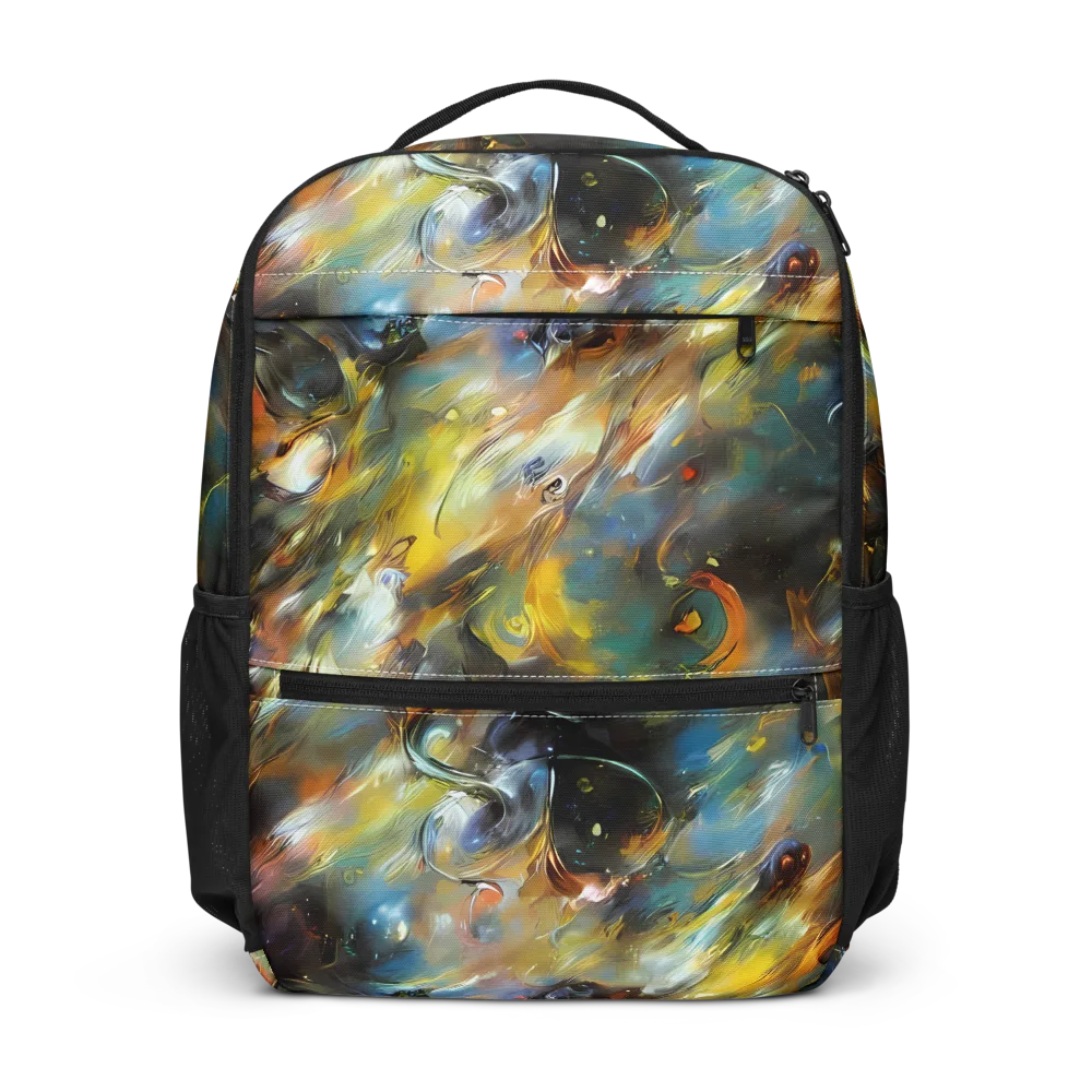 Brushwork Blaze on Utility Backpack — Front