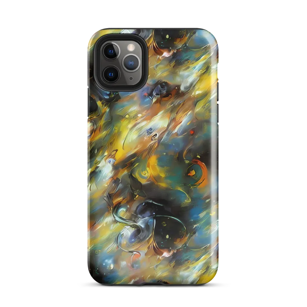 Brushwork Blaze on Tough Case for iPhone® — Front