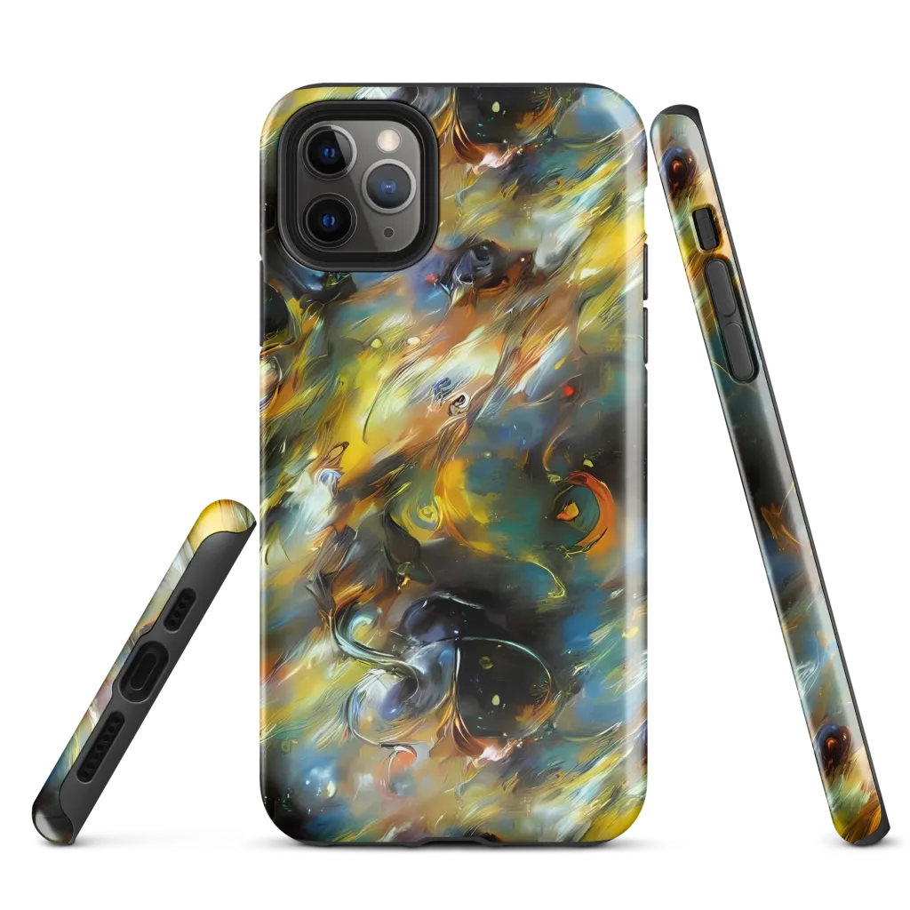 Brushwork Blaze on Tough Case for iPhone® — Front