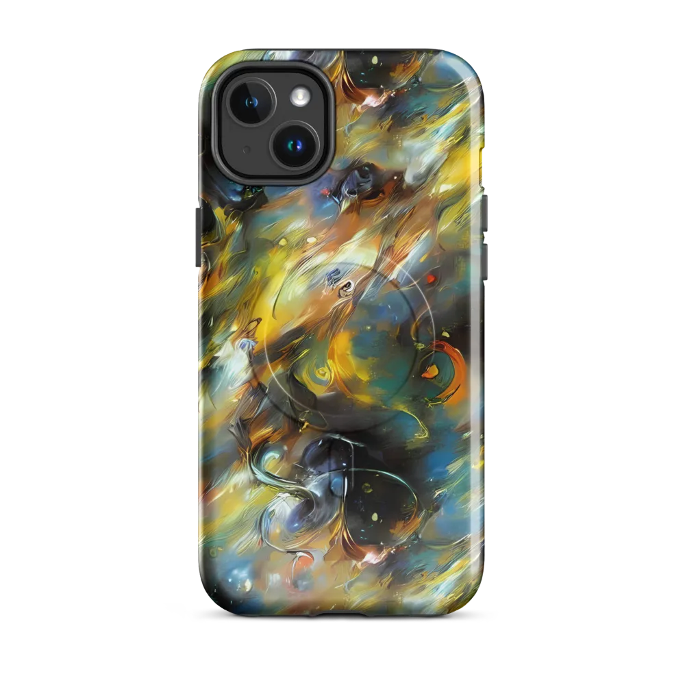 Brushwork Blaze on MagSafe Tough Case for iPhone® — Front