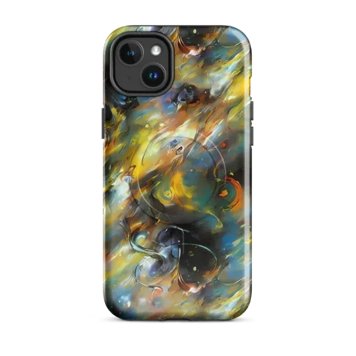 Brushwork Blaze on a MagSafe Tough Case for iPhone®