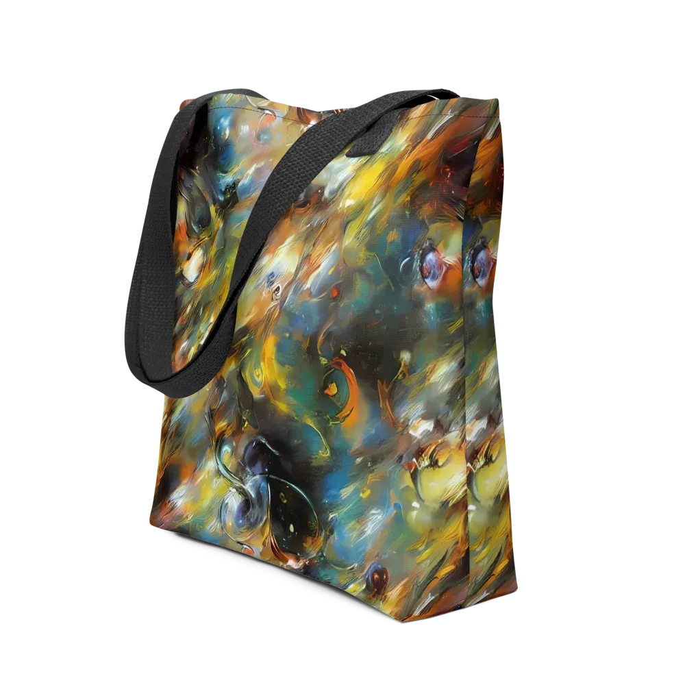 Brushwork Blaze on Tote Bag — Front