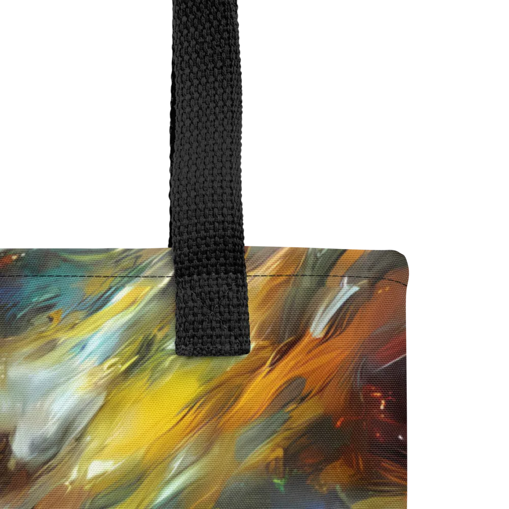 Brushwork Blaze on Tote Bag — Product details